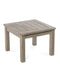CO9 Design Outdoor Side Table CO9 Design - Lakewood Essential 24" Gray Reclaimed Teak Side Table | [LW24G]