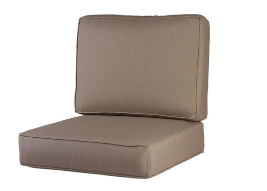 CO9 Design Soho, Jackson, Newport One Seat & Back Sunbrella Cushion Set, Spectrum Mushroom