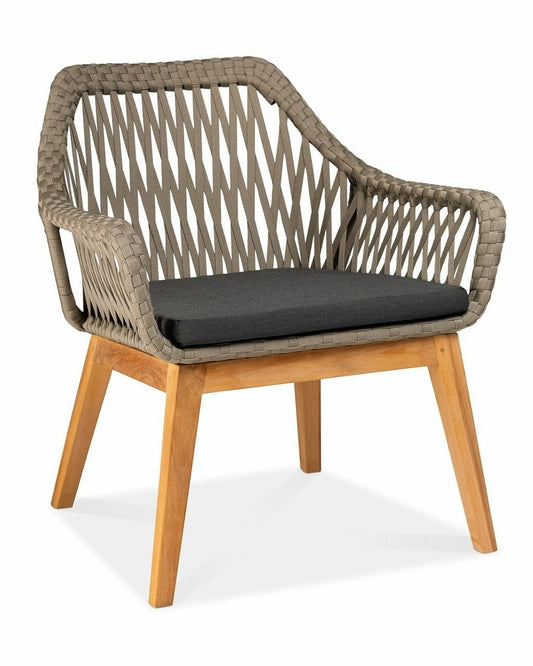 CO9 Design Ty Club Chair w/ Charcoal