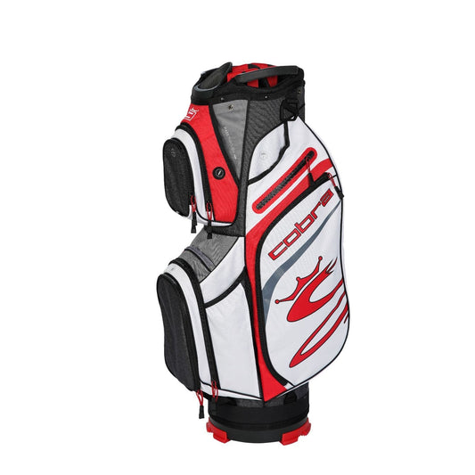 Cobra Golf : Bags Cobra Golf 2020 Ultralight Cart Bag Black-High Risk Red-Wht