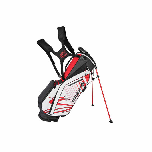 Cobra Golf : Bags Cobra Golf 2020 Ultralight Stand Bag Black-High Risk Red-Wht