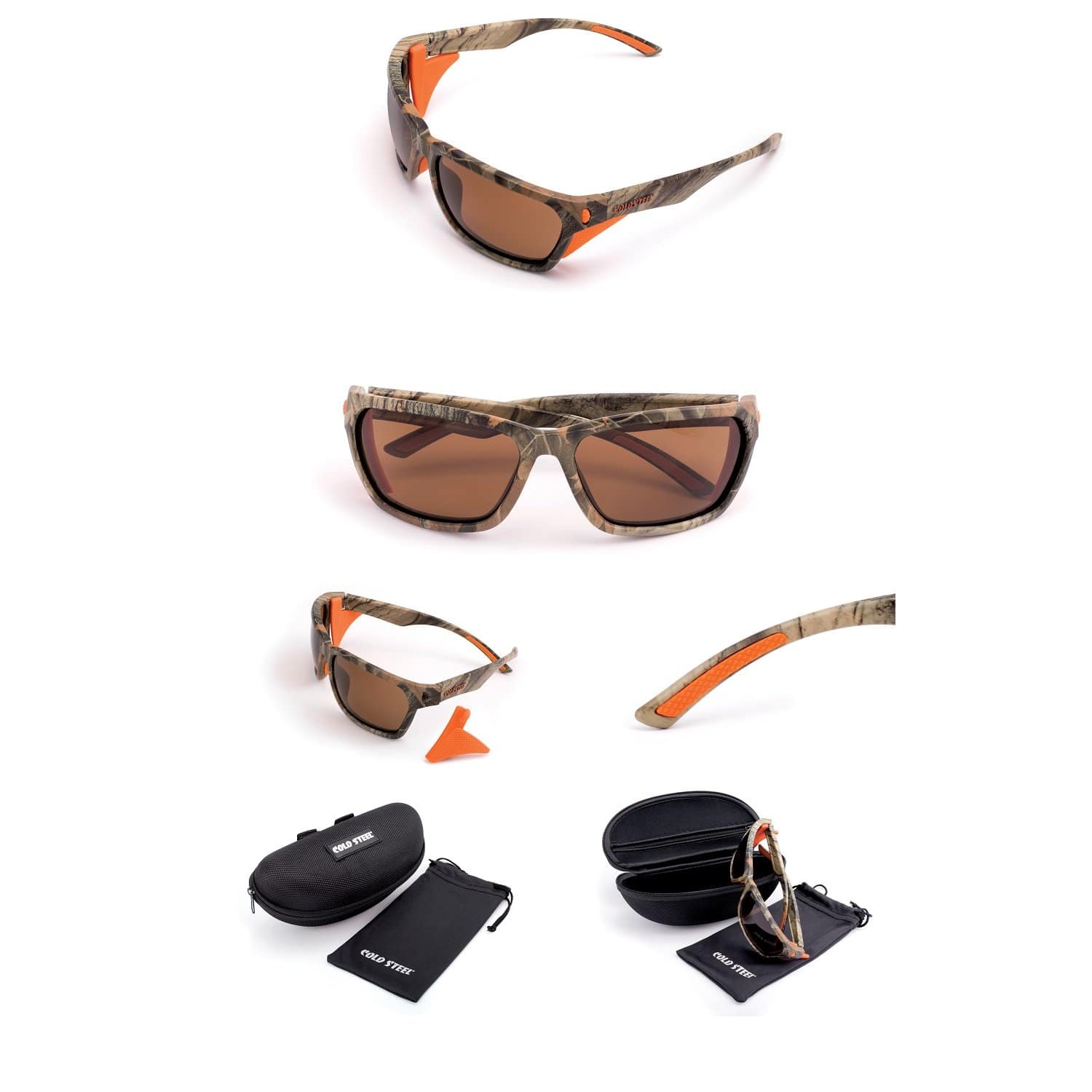 Cold Steel Apparel : Eyewear - Sunglasses Cold Steel Battle Shades Mark III - Cammo Polarized