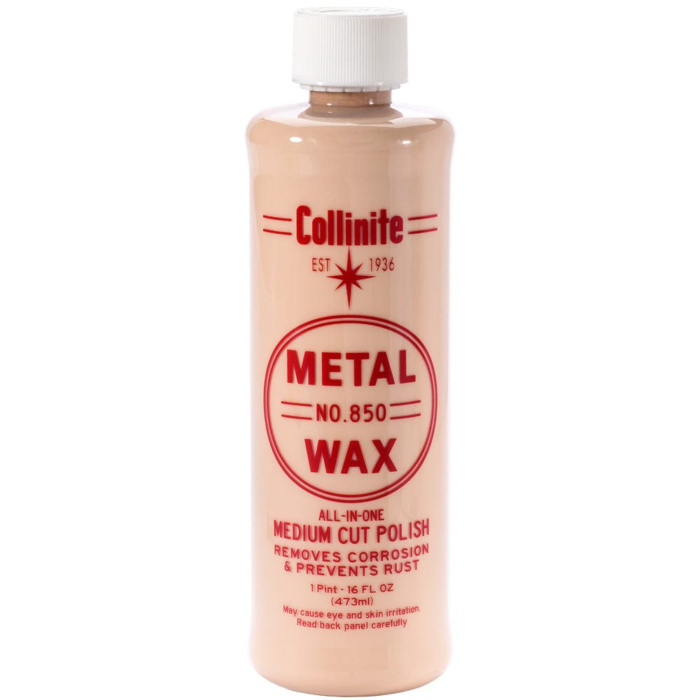 Collinite Cleaning Collinite 850 Metal Wax - Medium Cut Polish - 16oz [850-16OZ]