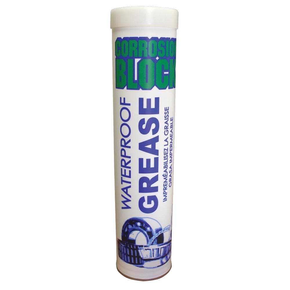 Corrosion Block Cleaning Corrosion Block High Performance Waterproof Grease - 14oz Cartridge - Non-Hazmat, Non-Flammable  Non-Toxic [25014]
