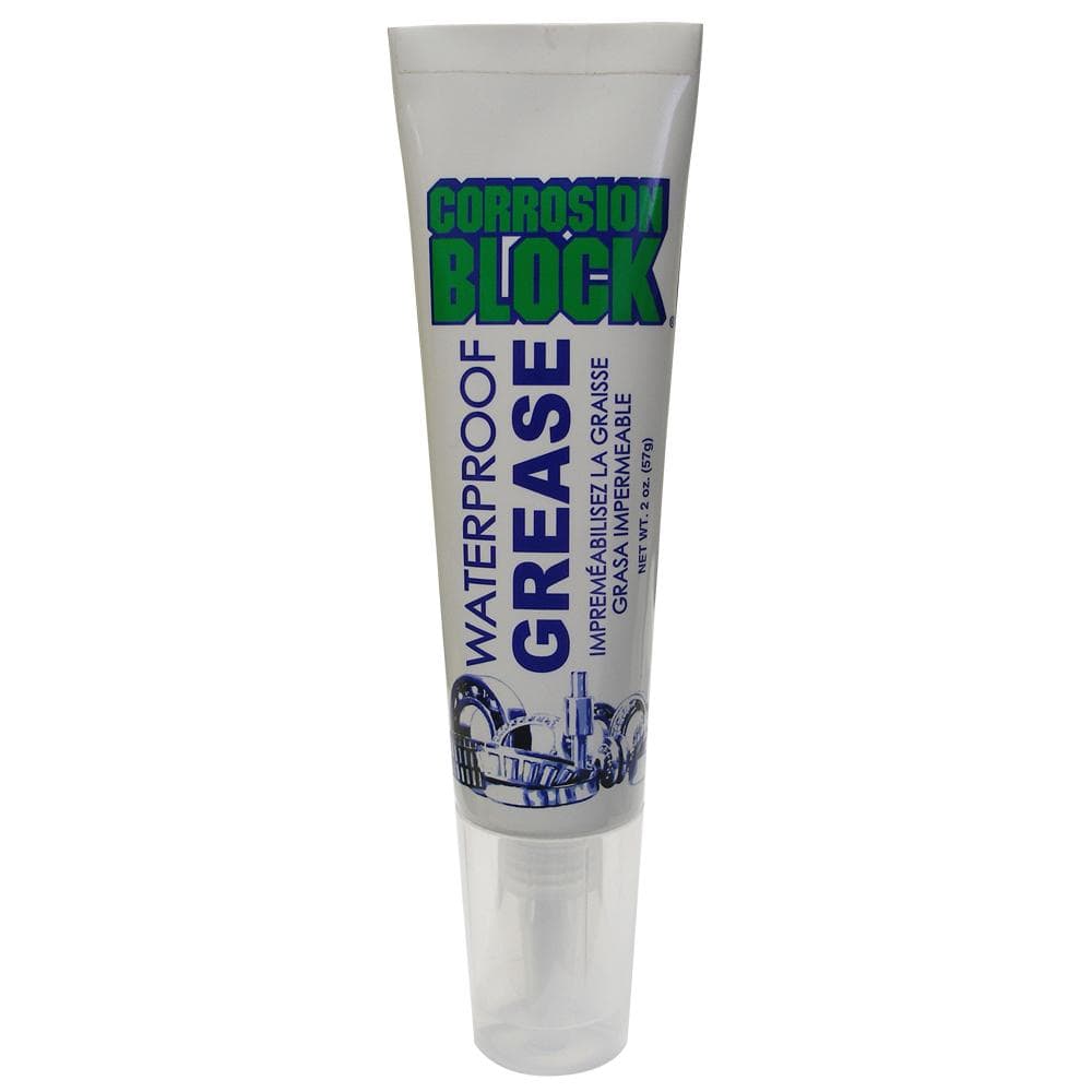 Corrosion Block Cleaning Corrosion Block High Performance Waterproof Grease - 2oz Tube - Non-Hazmat, Non-Flammable  Non-Toxic *Case of 24* [25002CASE]