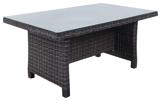 Courtyard Casual Courtyard Casual -  Chelshire Chow Height Dining Table
Woven Top with Clear Glass | 5254