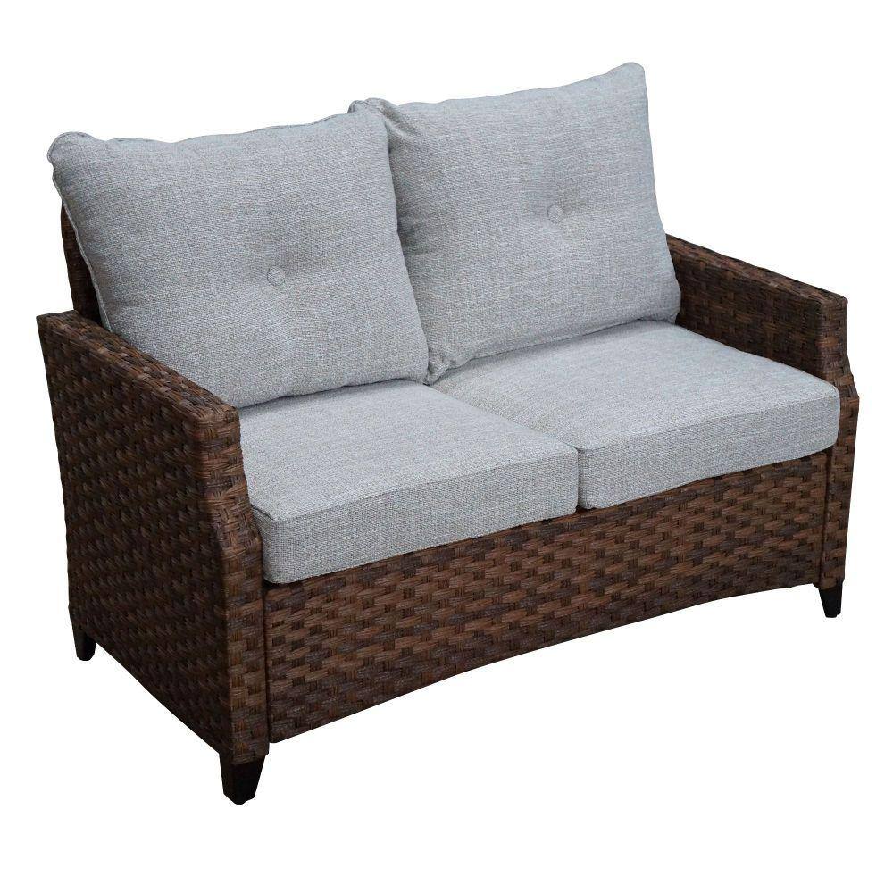 Courtyard Casual Courtyard Casual -  Costa Mesa 5 pc Sofa Seating Set with 1 Sofa, 1 Coffee Table, 1 End Table and 2 Club Chairs | 5556