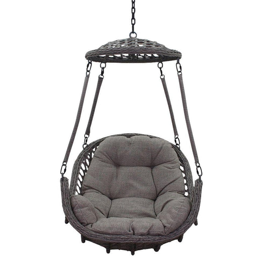 Courtyard Casual Courtyard Casual -  Princeton Hanging Basket - Gray Mix

Aluminum frame with solution dyed Poly fabric | 5247