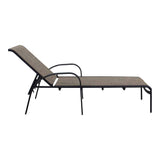 Courtyard Casual Courtyard Casual -  Santa Fe 2 Aluminum Chaise Lounges in Java | 5661