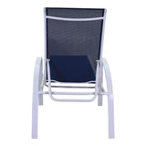 Courtyard Casual Courtyard Casual -  Santa Fe 2 Aluminum Chaise Lounges in White | 5599