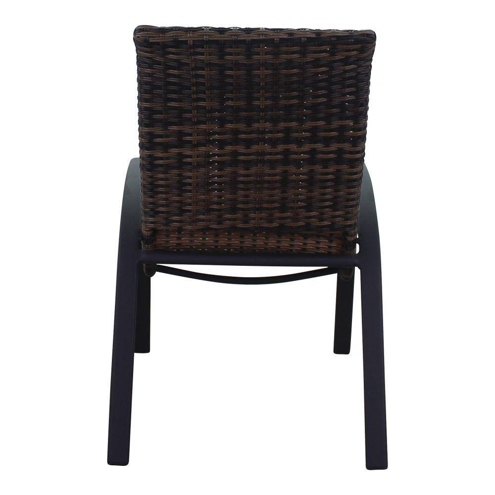 Courtyard Casual Courtyard Casual -  Santa Fe 4 Wicker Chairs with Java Frame | 5665
