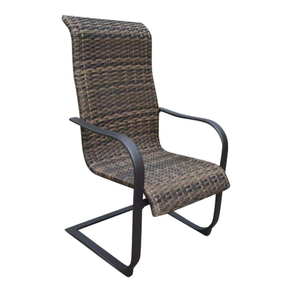 Courtyard Casual Courtyard Casual -  Santa Fe 4 Wicker Spring Chairs with Java Frame | 5667