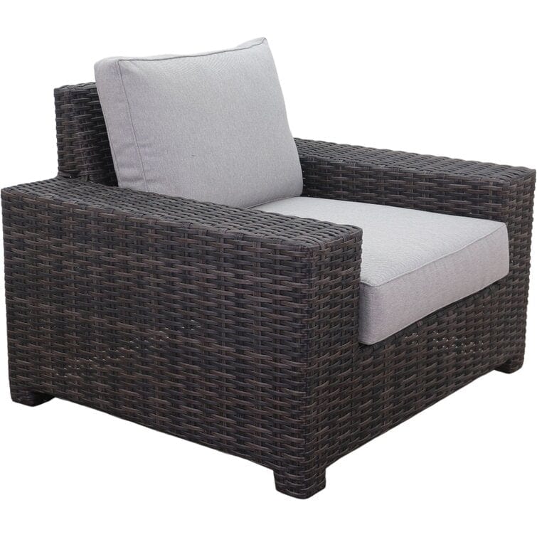Courtyard Casual Courtyard Casual -  St Lucia 3 pc Chat Set with 2 Club Chairs and 1 Corner End Table | 5894