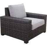 Courtyard Casual Courtyard Casual -  St Lucia 4 pc Loveseat Set with 1 Loveseat, 1 Coffee Table and 2 Club Chairs | 5895