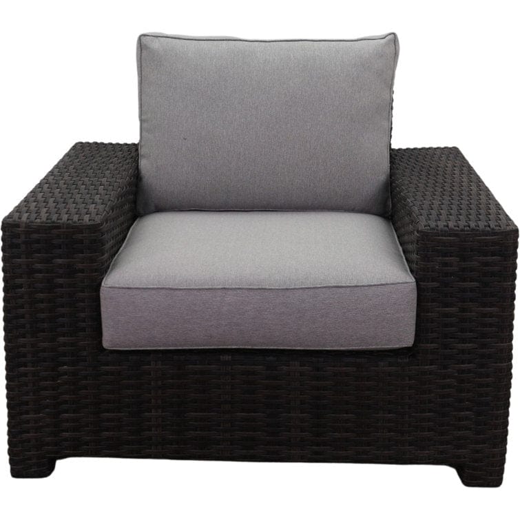 Courtyard Casual Courtyard Casual -  St Lucia 4 pc Loveseat Set with 1 Loveseat, 1 Coffee Table and 2 Club Chairs | 5895