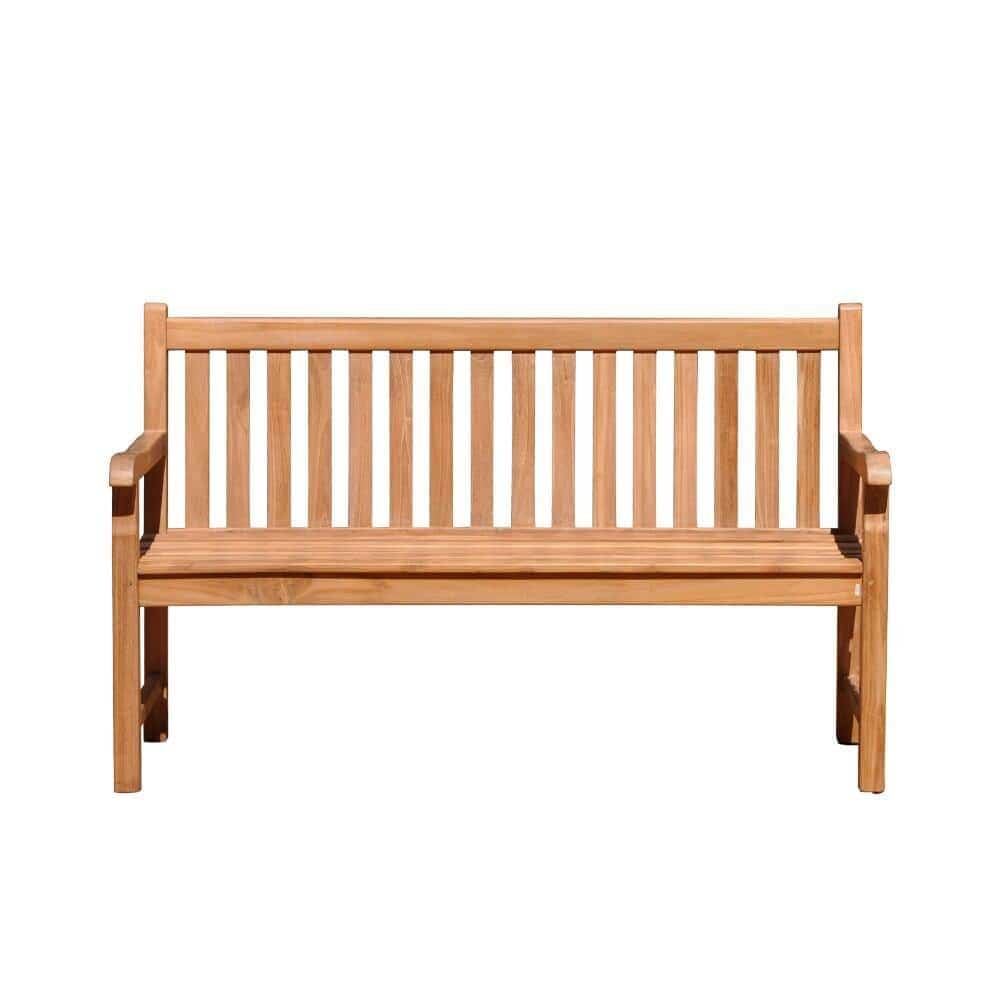 Courtyard Casual Outdoor Bench Courtyard Casual -  Heritage Teak 60" Park Bench 2.5 seater
K/D | 5048