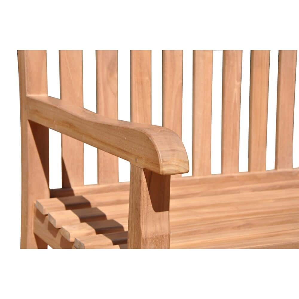 Courtyard Casual Outdoor Bench Courtyard Casual -  Heritage Teak 60" Park Bench 2.5 seater
K/D | 5048