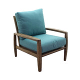 Courtyard Casual Outdoor Chair Courtyard Casual -  Avalon FSC Teak 4 Piece Seating Group with Loveseat, Coffee Table, and 2 Club Chairs | 5379