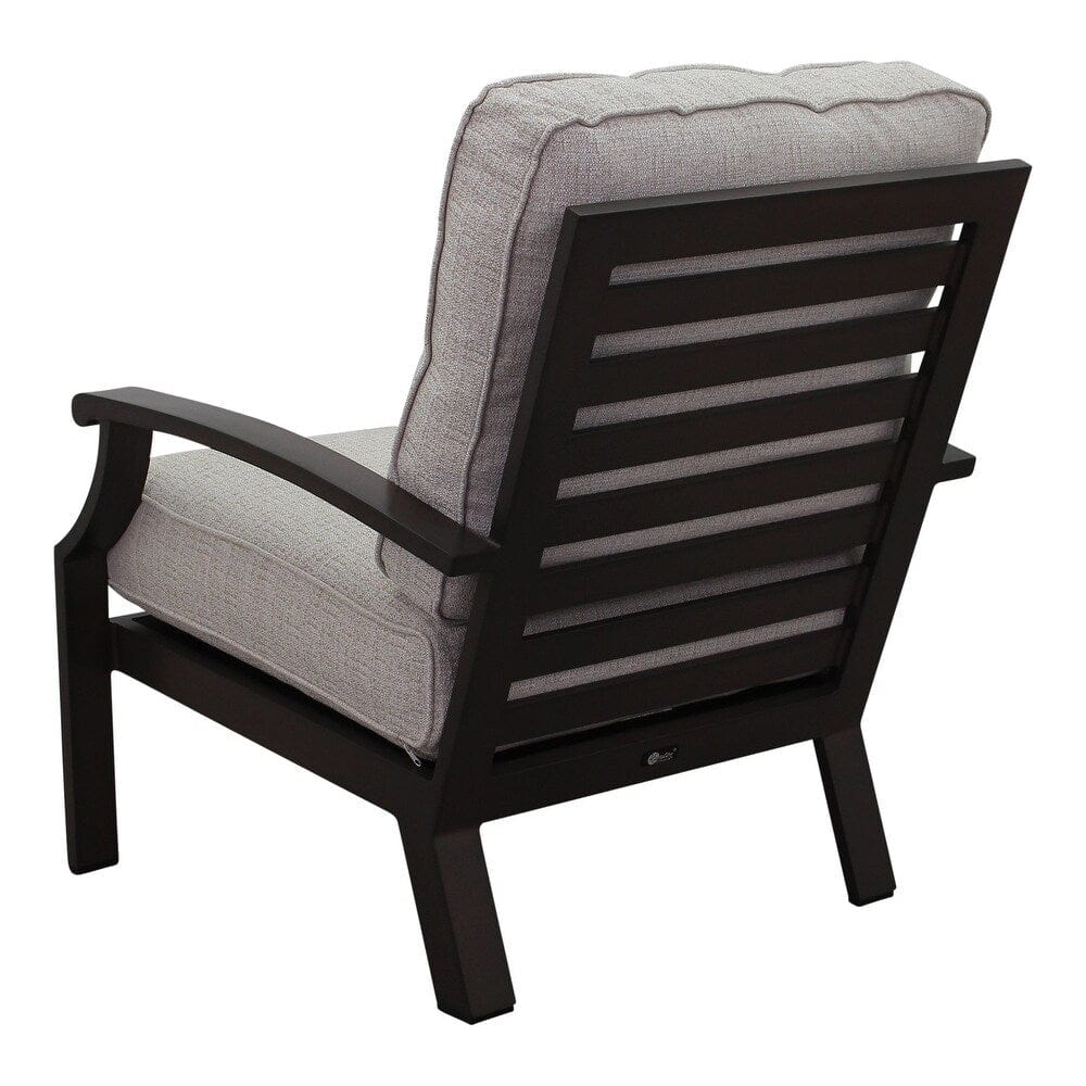 Courtyard Casual Outdoor Dining Chairs Courtyard Casual -  Madison 3 pc Chat Set

Includes:  Two Club Chairs and one End Table | 5328