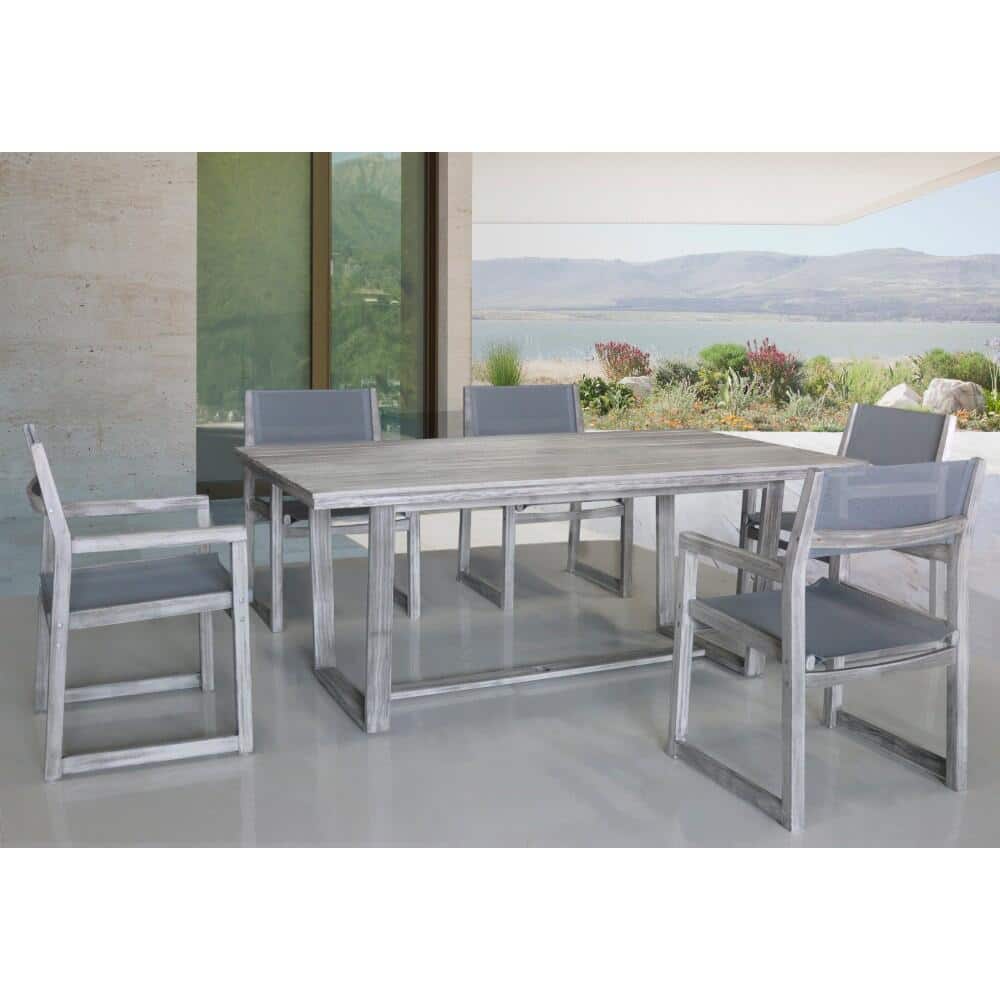 Courtyard Casual Outdoor Dining Table Courtyard Casual -  Bay Side Outdoor Rectangle Dining Table | 5024