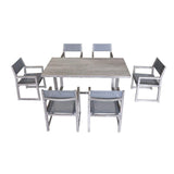 Courtyard Casual Outdoor Dining Table Courtyard Casual -  Bay Side Outdoor Rectangle Dining Table | 5024