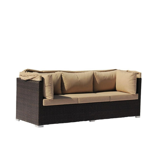 Courtyard Casual Outdoor Sectional Courtyard Casual -  Aurora Sectional To Daybed Combo | 5109
