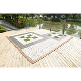 Courtyard Casual Outdoor Tile Courtyard Casual -  Tile Edge Kit (Off White), 20 Edge and 4 Corners | 5127