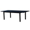Courtyard Casual Outoor Dining Table Courtyard Casual -  Santorini 71/95 Double Butterfly Extension Table with umbrella hole | 5201