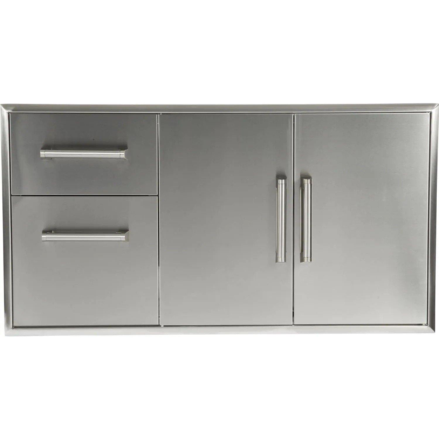 Coyote Combo Drawer Coyote - Combo Drawers: Two Drawer Cabinet plus Double Access Doors
