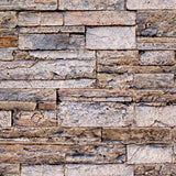 Coyote Coyote Outdoor Living - 6ft Grill Island - Stacked Stone | Brown | RTAC-G6-P-SB