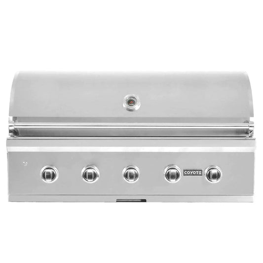 Coyote Premium Gas Grill Coyote C-Series 42-Inch 5-Burner Free Standing - Natural Gas | Propane Gas Grill - [C2C42LP] [C2C42NG]