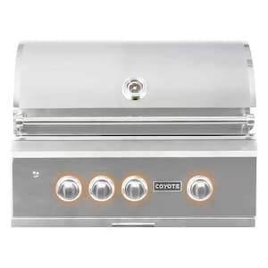 Coyote S-Series Grills Coyote - 30" Grill Built-in; LED Lights; Ceramics; LP