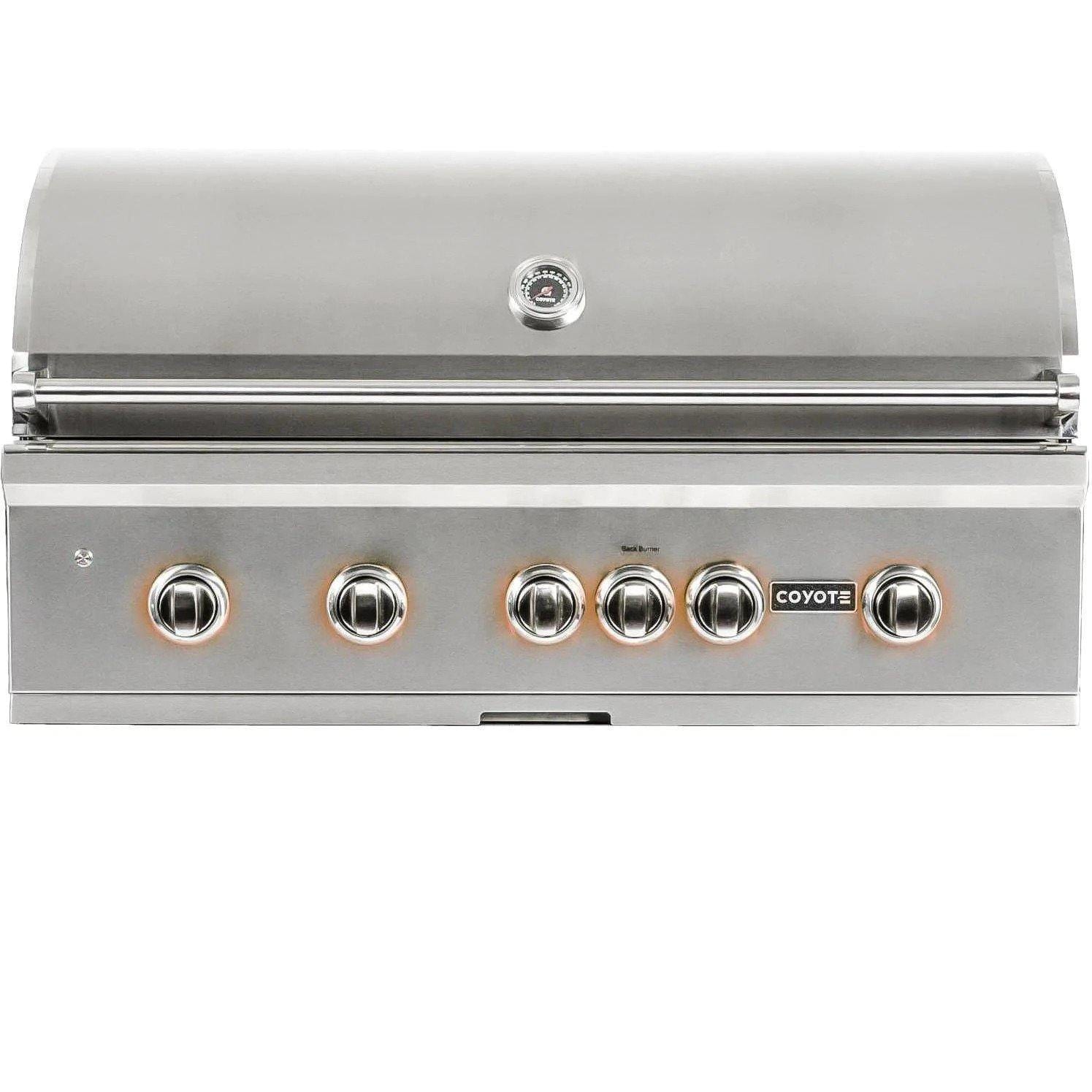 Coyote S-Series Grills Coyote - 42" Grill Built-in; LED Lights; Ceramics