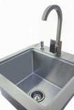 Coyote Sink Coyote - 21" Sink with faucet, drain & soap dispenser