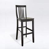 Crosley Furniture Bar Black Crosely Furniture - School House 2Pc Bar Stool Set Include Color - 2 Stools - CF500330-XX