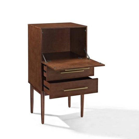 Crosley Furniture Bar Crosely Furniture - Everett Spirit Cabinet Mahogany - CF4006-MA - Mahogany