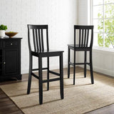 Crosley Furniture Bar Crosely Furniture - School House 2Pc Bar Stool Set Include Color - 2 Stools - CF500330-XX