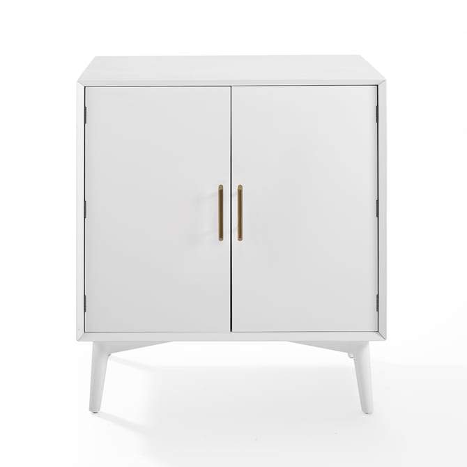 Crosley Furniture Bar White Crosely Furniture - Landon Bar Cabinet Acorn/White - CF4403-XX