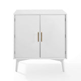 Crosley Furniture Bar White Crosely Furniture - Landon Bar Cabinet Acorn/White - CF4403-XX