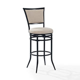 Crosley Furniture Bar White Crosely Furniture - Rachel Bar Stool White/Include Color - CF520030BK-XX