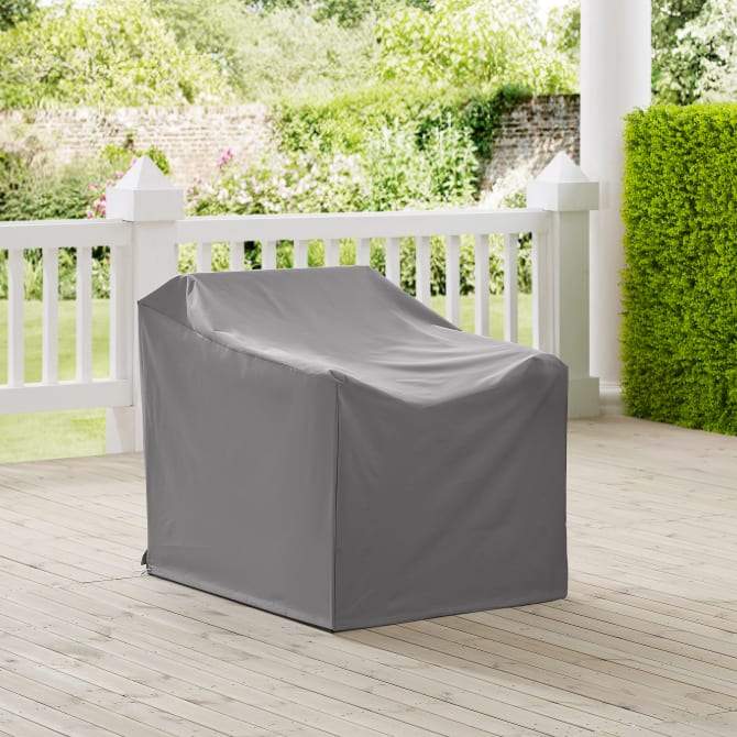 Crosley Furniture Outdoor Accessories Crosely Furniture - Outdoor Chair Furniture Cover Gray/Tan - CO7500-XX