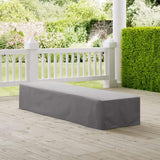 Crosley Furniture Outdoor Accessories Crosely Furniture - Outdoor Chaise Lounge Furniture Cover Gray/Tan - CO7506-XX