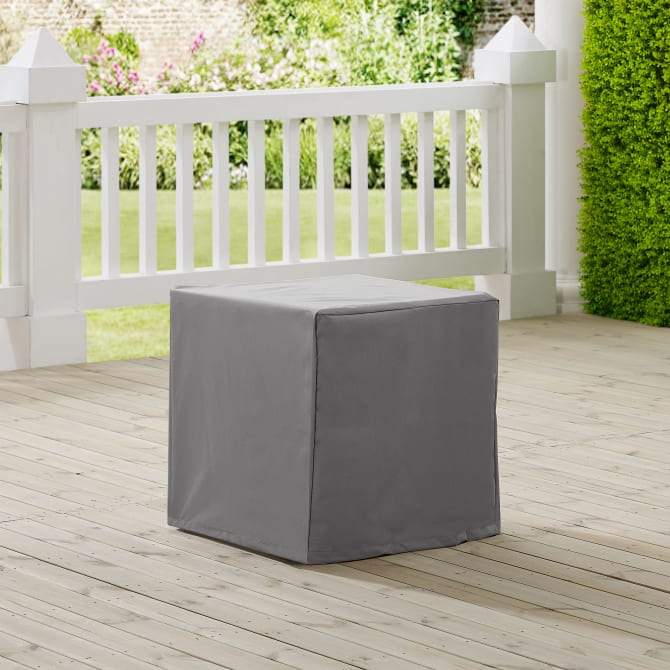 Crosley Furniture Outdoor Accessories Crosely Furniture - Outdoor End Table Furniture Cover Gray/Tan - CO7504-XX