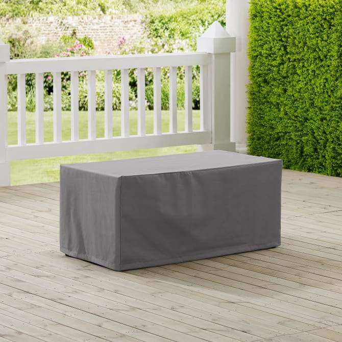 Crosley Furniture Outdoor Accessories Crosely Furniture - Outdoor Rectangular Table Furniture Cover Gray/Tan - CO7502-XX