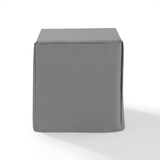 Crosley Furniture Outdoor Accessories Gray Crosely Furniture - Outdoor End Table Furniture Cover Gray/Tan - CO7504-XX