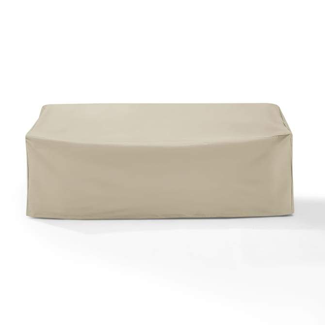 Crosley Furniture Outdoor Accessories Tan Crosely Furniture - Outdoor Sofa Furniture Cover Gray/Tan - CO7503-XX
