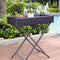 Crosley Furniture Patio Bar Crosely Furniture - Palm Harbor Outdoor Wicker Butler Tray Brown - CO7206-BR - Brown
