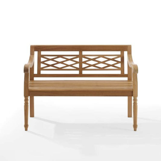 Crosley Furniture Patio Benches Crosely Furniture - Olivier Indoor/Outdoor Teak Bench Teak - CO7381-TK - Teak