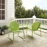 Crosley Furniture Patio Chairs And Chair Sets Crosely Furniture - Griffith 2Pc Outdoor Metal Rocking Chair Set - Include Color - 2 Rocking Chairs - CO1013-XX