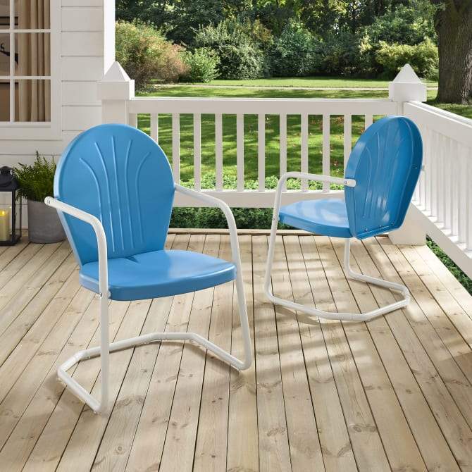 Crosley Furniture Patio Chairs And Chair Sets Crosely Furniture - Griffith Outdoor Metal Armchair - Include Color - CO1001A-XX